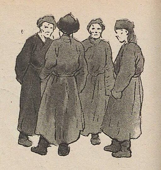 old picture of group of mongols-black and white drawing- how many times was poland invaded